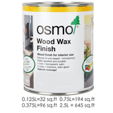 Osmo - Wood Wax Finish - Transparent - Interior Wood Finish