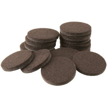 Felt Furniture Pads - 1 Diameter - 40 Pack